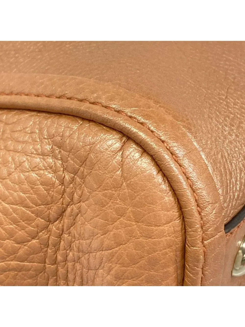 ★SOLD★ Gucci Handbag Soho Light Brown Leather - Picture 6 of 15
